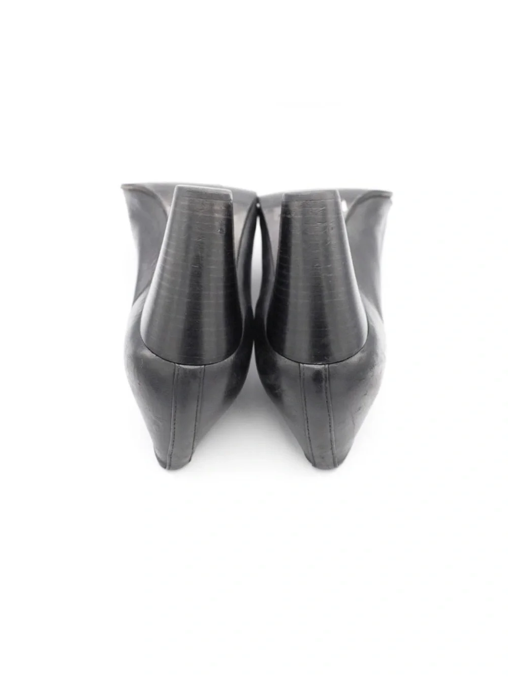 Halmanera Pointed-Toe Mid Heel Pumps 8.5-9 /39.5